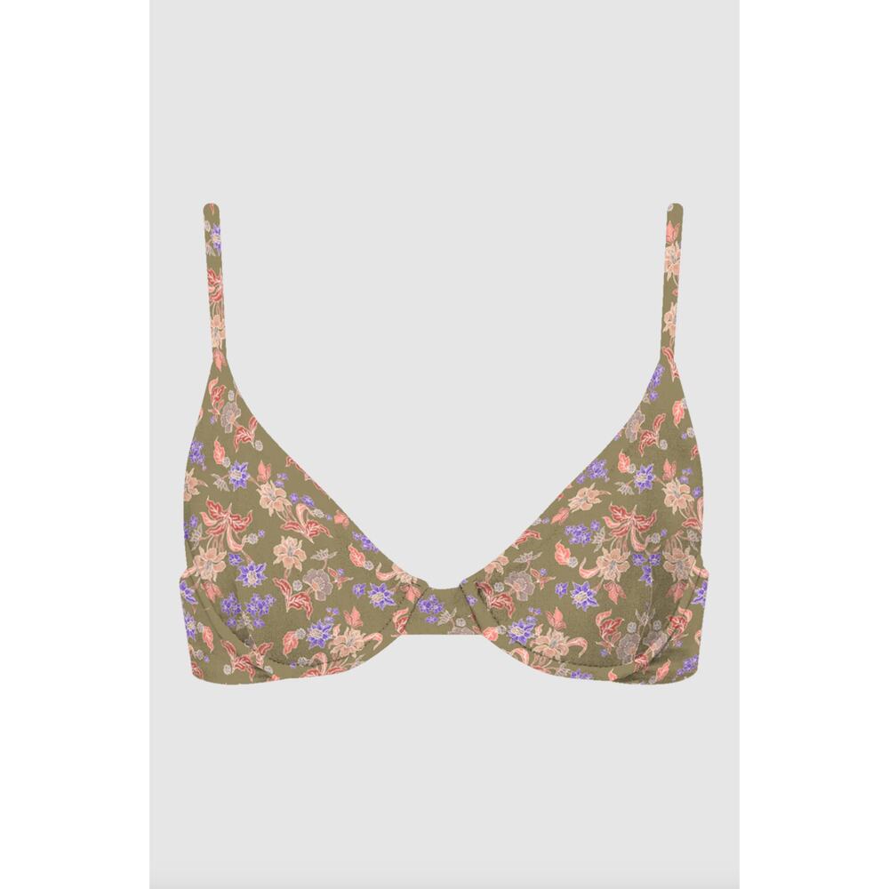 Acacia Swimwear MANHATTAN Bikini Top - Lovina - Underwire - XL - NWT